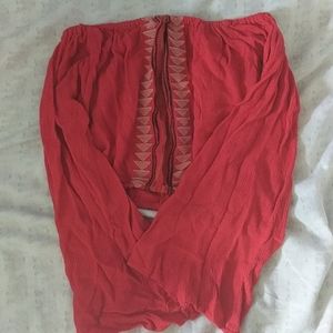 Off the shoulder top